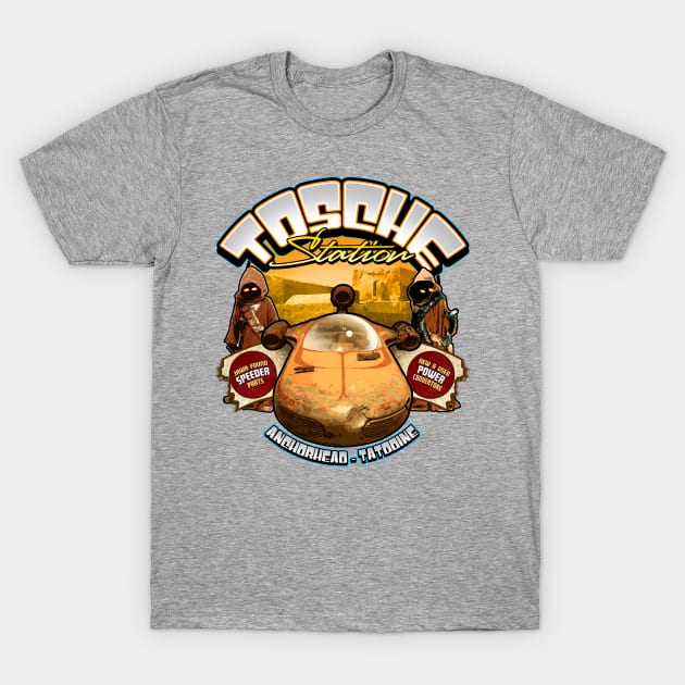 Tosche Station - Anchorhead T-Shirt by Sandtraders